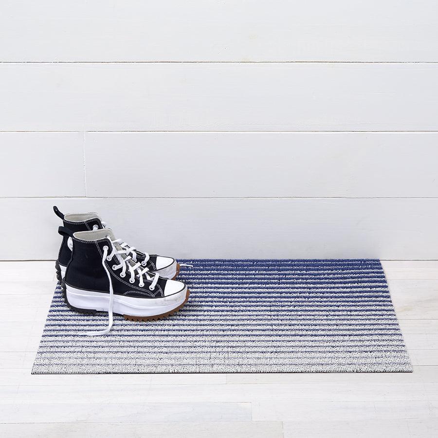 Chilewich Domino Shag Floor Mats (Denim)