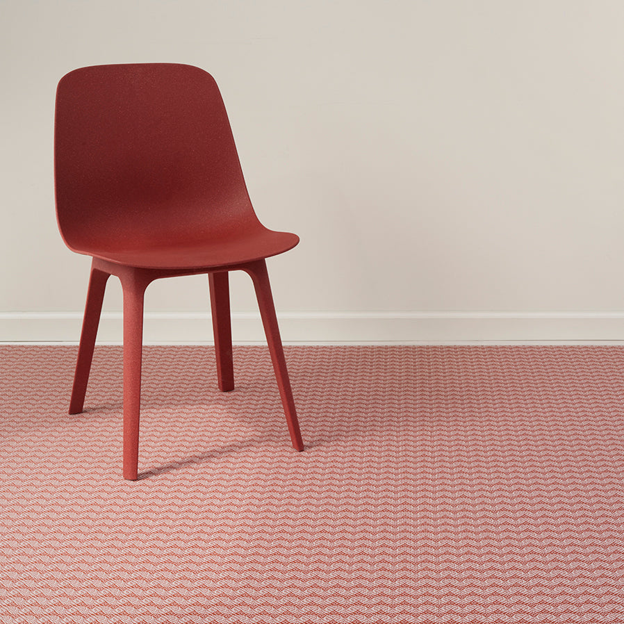 Chilewich Swing Woven Floor Mats (Paprika)