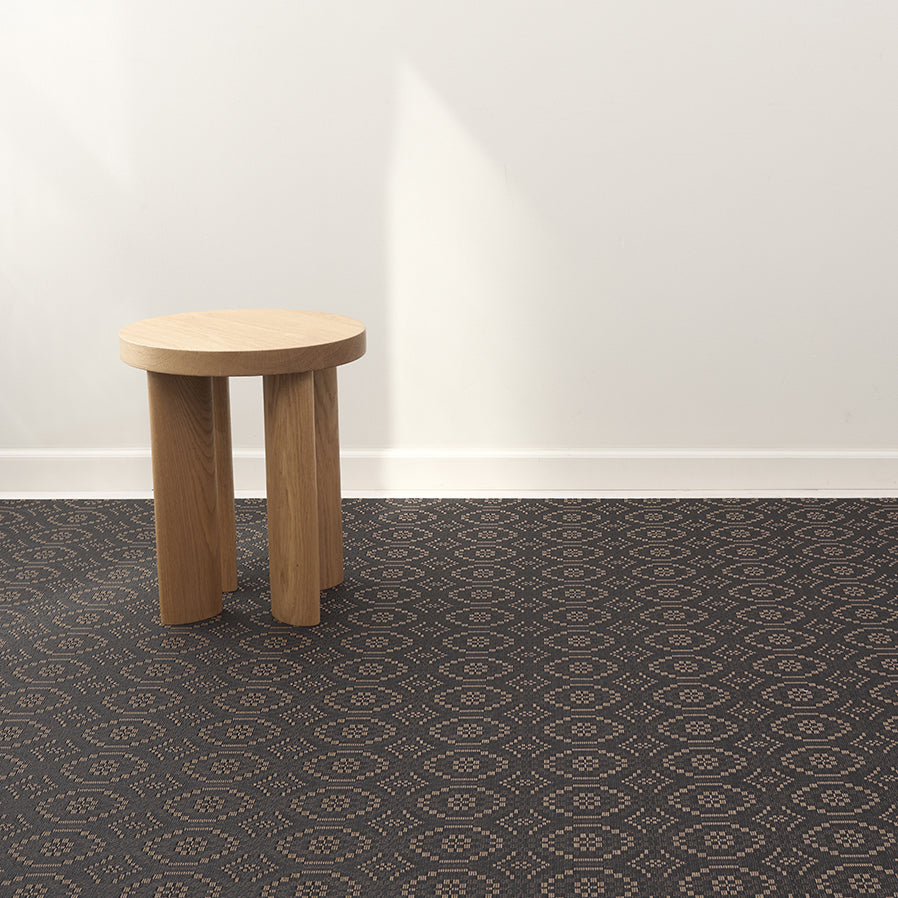 Chilewich Overshot Woven Floor Mats (Tiger Eye)