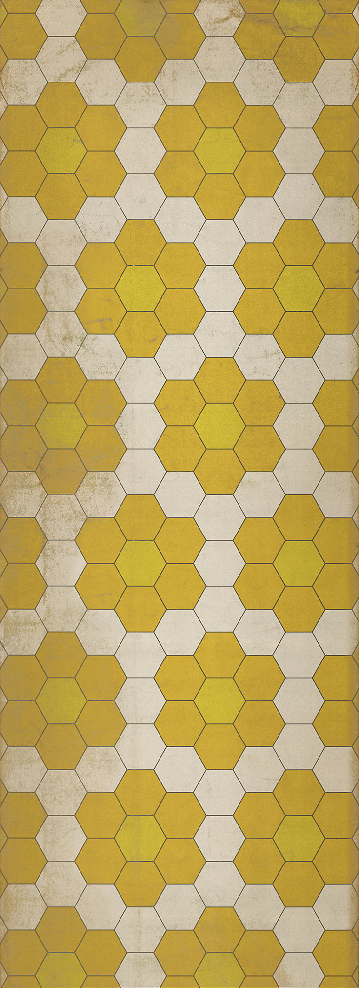 Vintage Vinyl Floorcloth Mats (Pattern 02 The Bee's Knees)