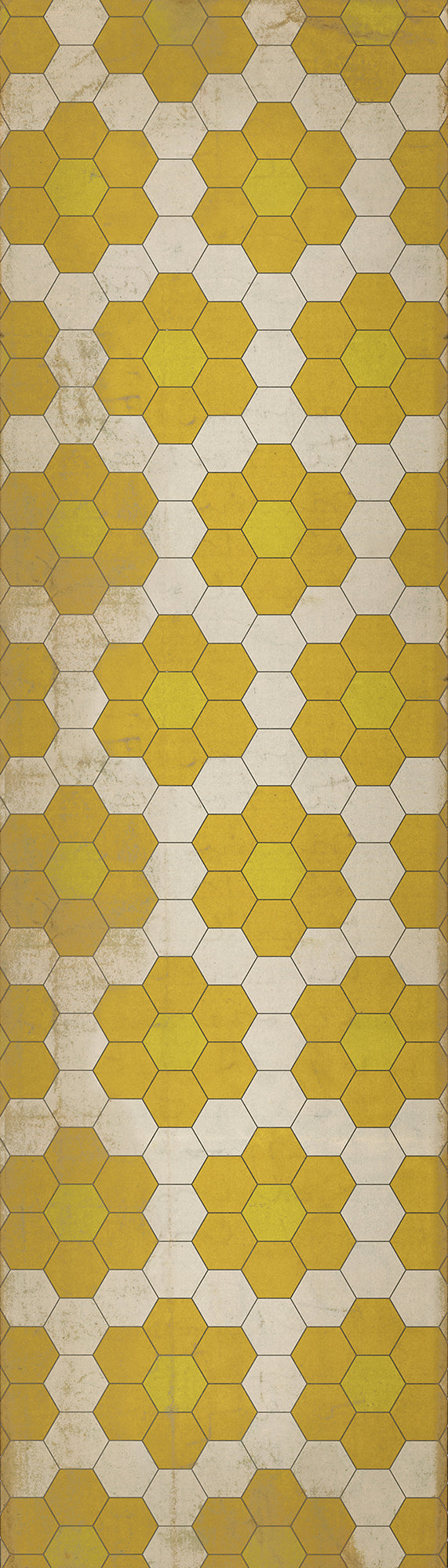 Vintage Vinyl Floorcloth Mats (Pattern 02 The Bee's Knees)