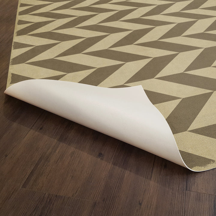 Vintage Vinyl Floorcloth Mat (Classic Pattern 06 Mercurius)