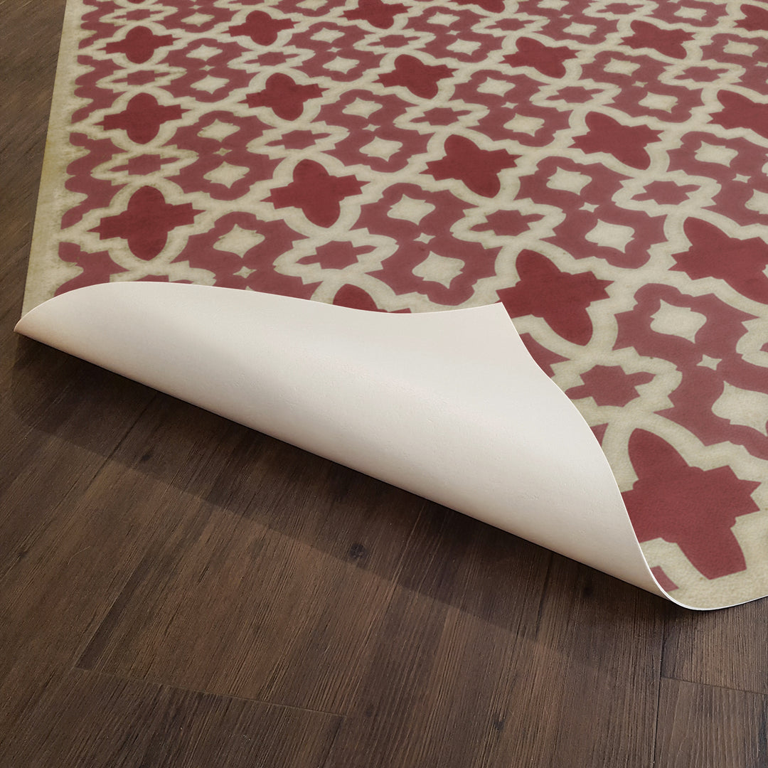 Vintage Vinyl Floorcloth Mat (Classic Pattern 31 Once Upon A Time)
