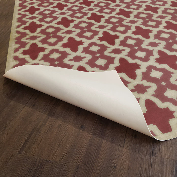 Vintage Vinyl Floorcloth Mat (Classic Pattern 31 Once Upon A Time)