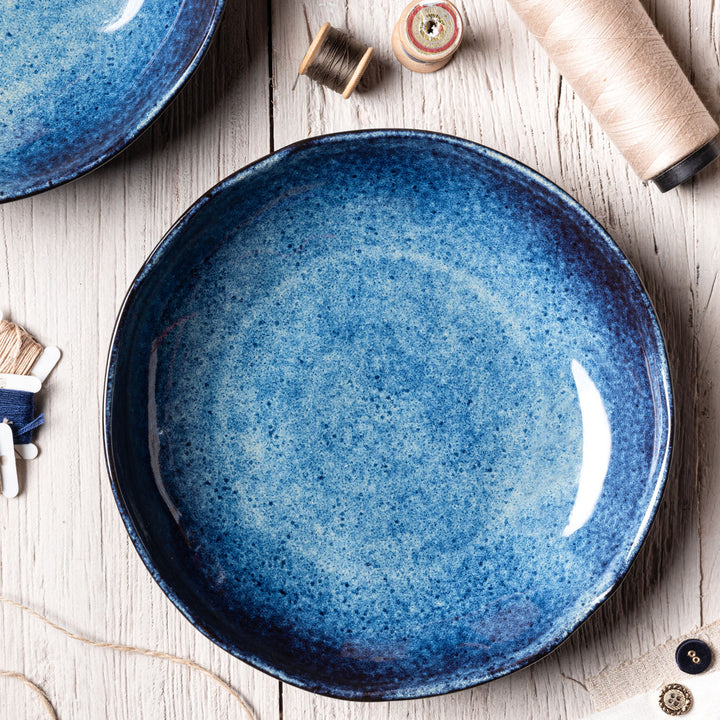 Porto Brasil Linea Fine Stoneware Dinnerware (Denim)