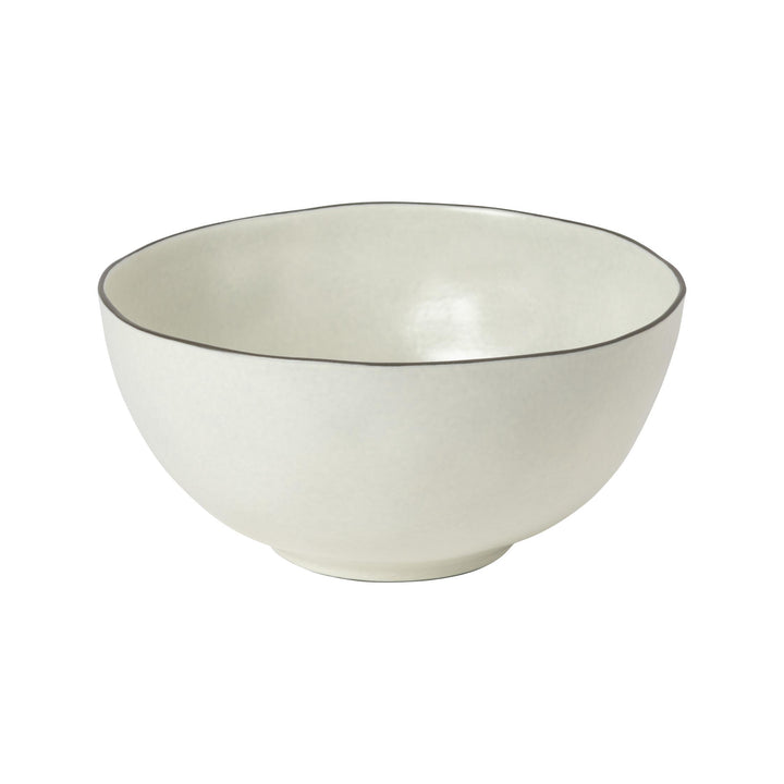 Costa Nova Stacked Organic Fine Stoneware Dinnerware (Salt White)