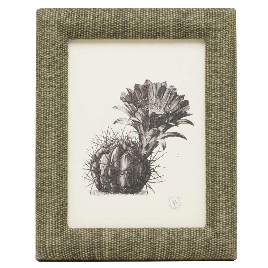 Kemi Cotton Jute Picture Frames (Dark Green)