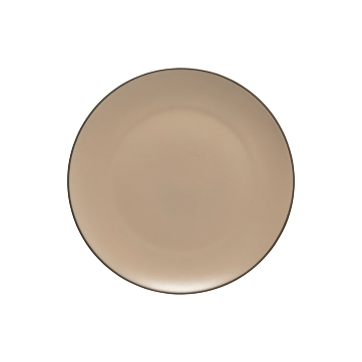 Costa Nova Stacked Organic Fine Stoneware Dinnerware (Cremini Beige)