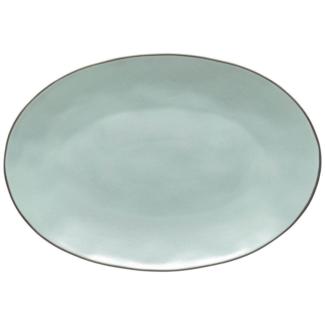 Costa Nova Stacked Organic Fine Stoneware Dinnerware (Sky Blue)