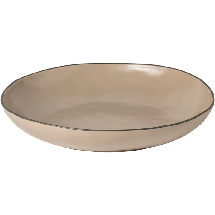 Costa Nova Stacked Organic Fine Stoneware Dinnerware (Cremini Beige)