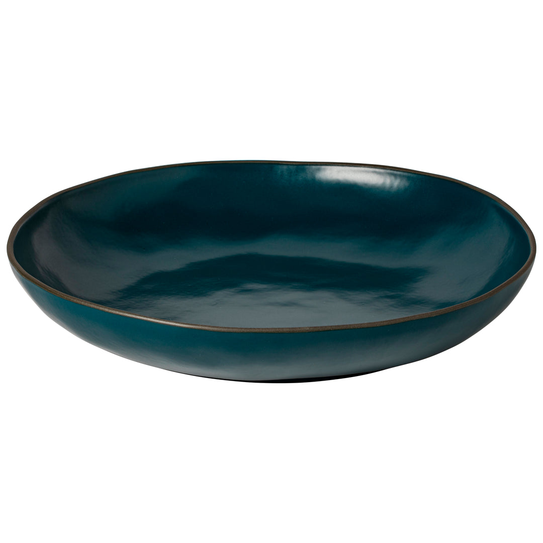 Costa Nova Stacked Organic Fine Stoneware Dinnerware (Deep Sea)