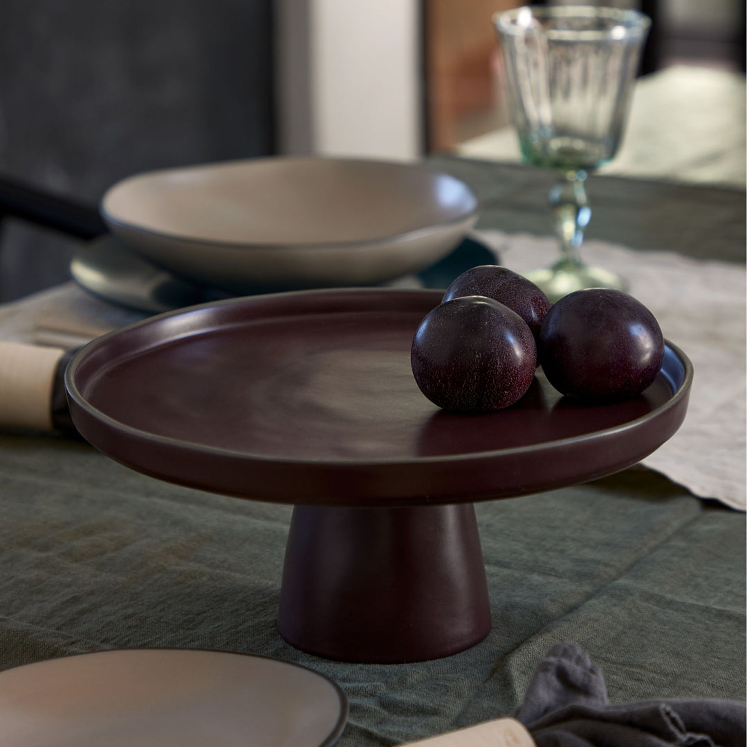 Costa Nova Stacked Organic Fine Stoneware Dinnerware (Port)