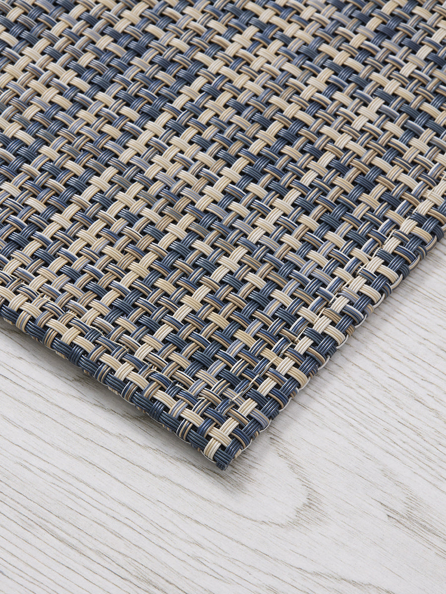 Chilewich Basketweave Woven Floor Rug (Coast)