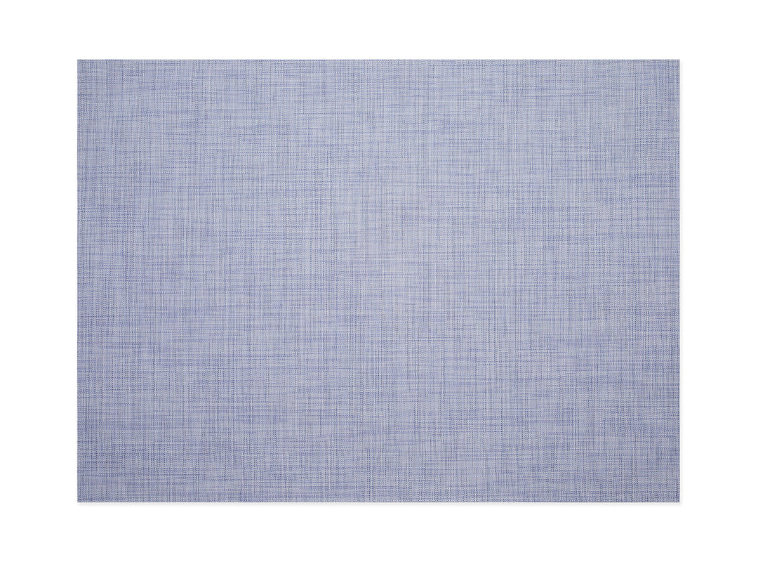 Chilewich Mini Basketweave Woven Floor Mats (Periwinkle)