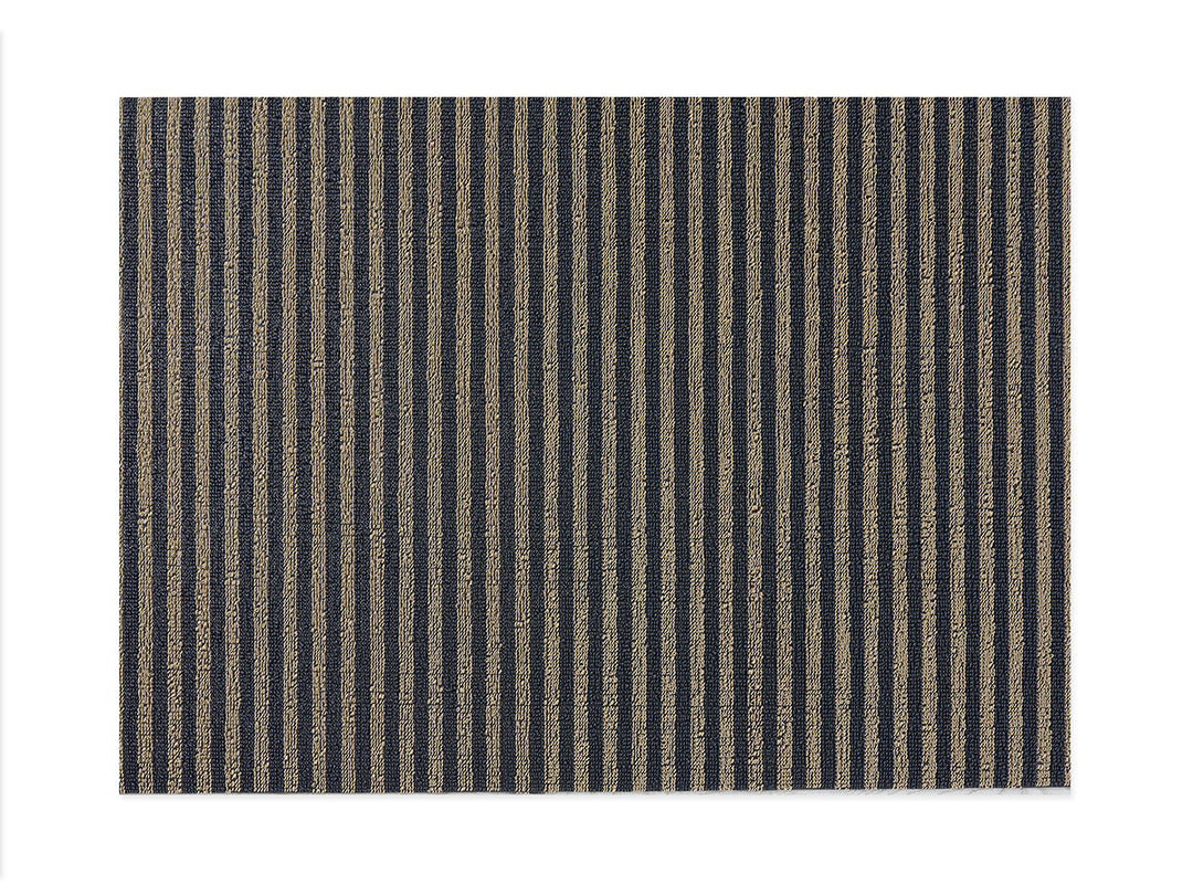 Chilewich Breton Stripe Shag Floor Mats (Coast)