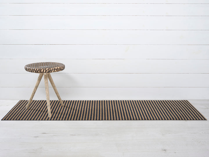 Chilewich Breton Stripe Shag Floor Mats (Coast)