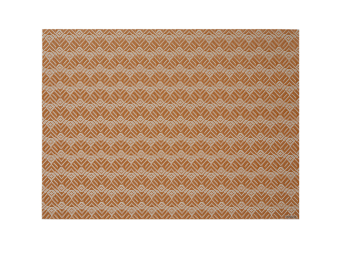 Chilewich Swing Rectangle Place Mats Set/4 (Butterscotch)