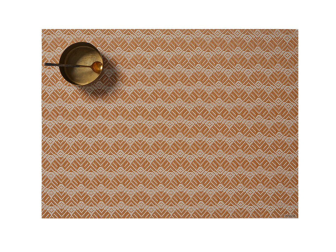 Chilewich Swing Rectangle Place Mats Set/4 (Butterscotch)