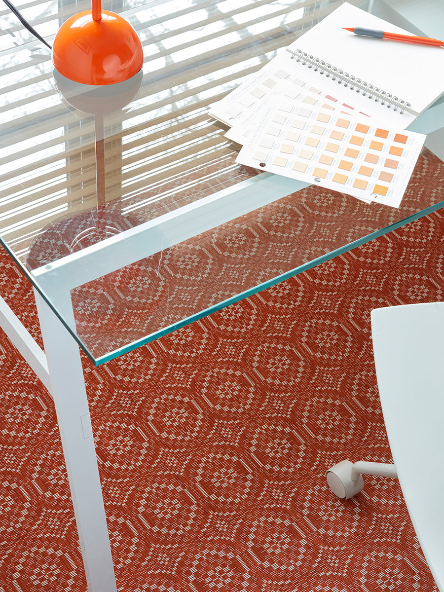 Chilewich Overshot Woven Rug