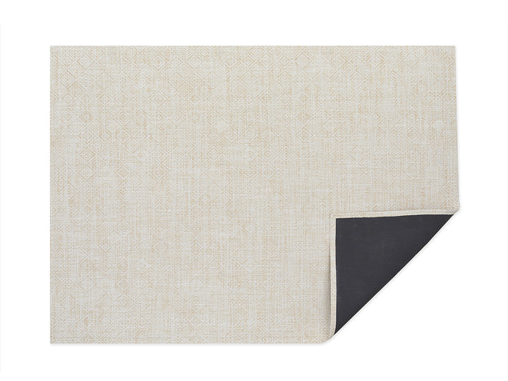 Chilewich Mosaic Woven Floormat Rug (Almond)