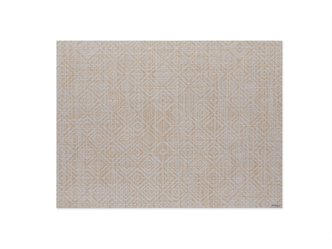 Chilewich Mosaic Rectangle Place Mats Set/4 (Almond)