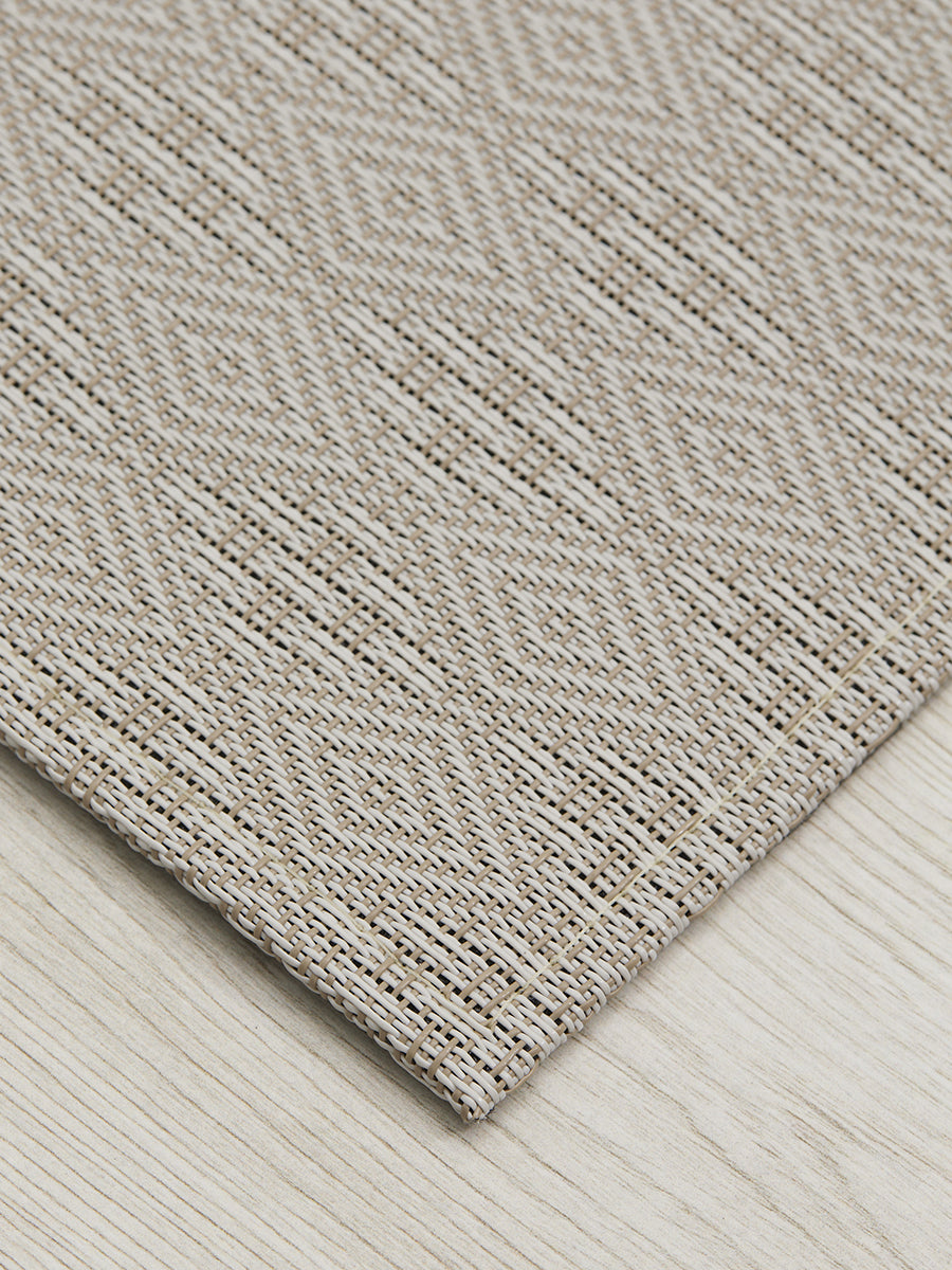 Martha Stewart x Chilewich Boxwood Woven Floormat Rug (Flax)