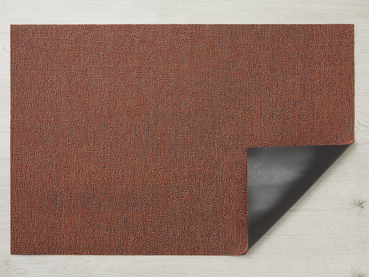 Martha Stewart x Chilewich Heathered Shag Floor Mats (Burnt Coral)