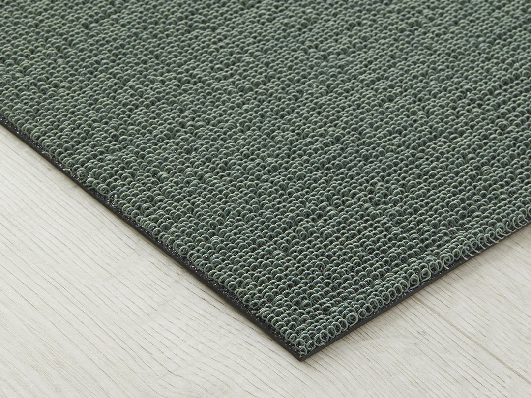 Martha Stewart x Chilewich Heathered Shag Floor Mats (Abalone)