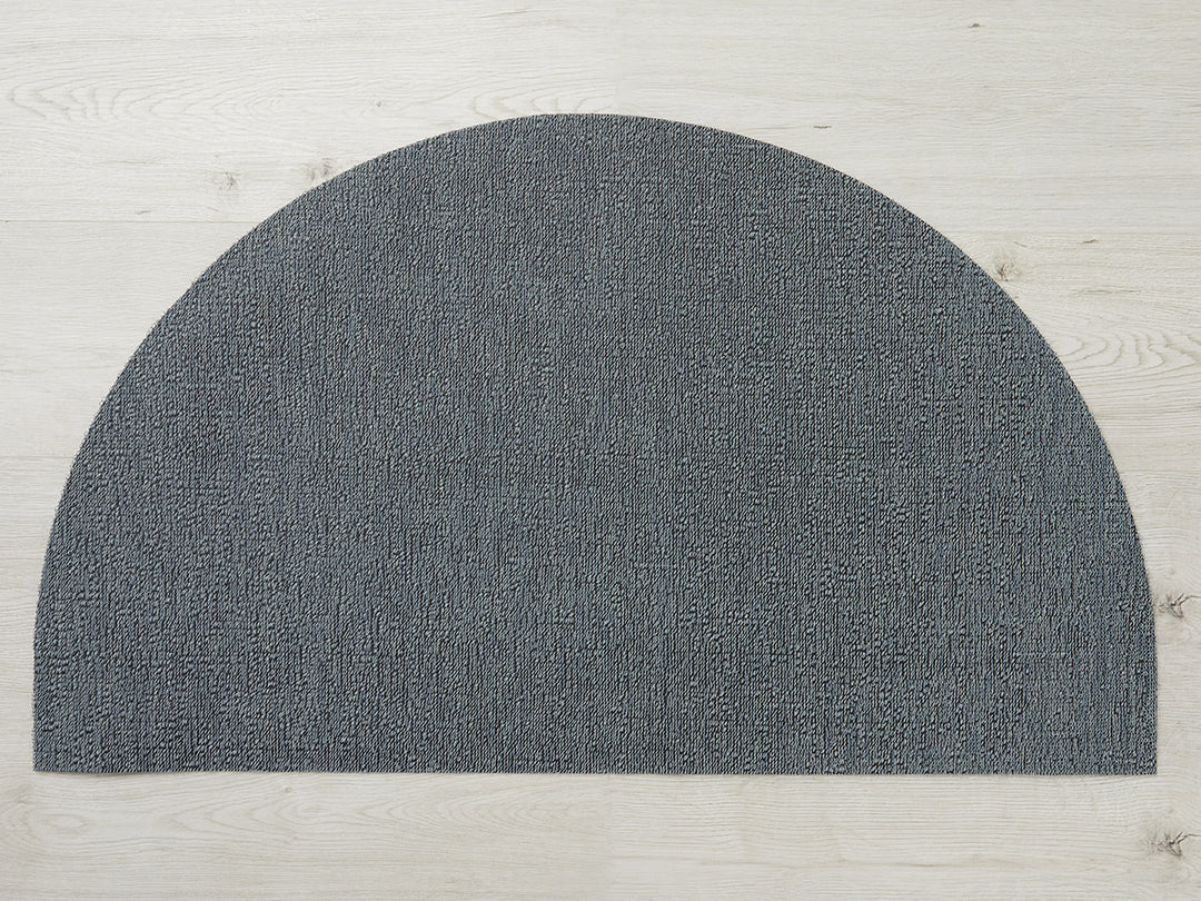 Martha Stewart x Chilewich Heathered Shag Welcome Mat 21x36 (Sea)