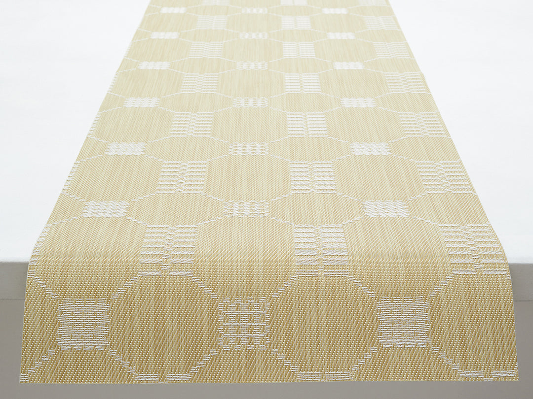 Martha Stewart x Chilewich Coverlet Table Runner (Wheat)