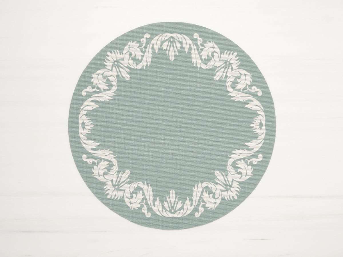 Martha Stewart x Chilewich Boxwood 15" Round Place Mats