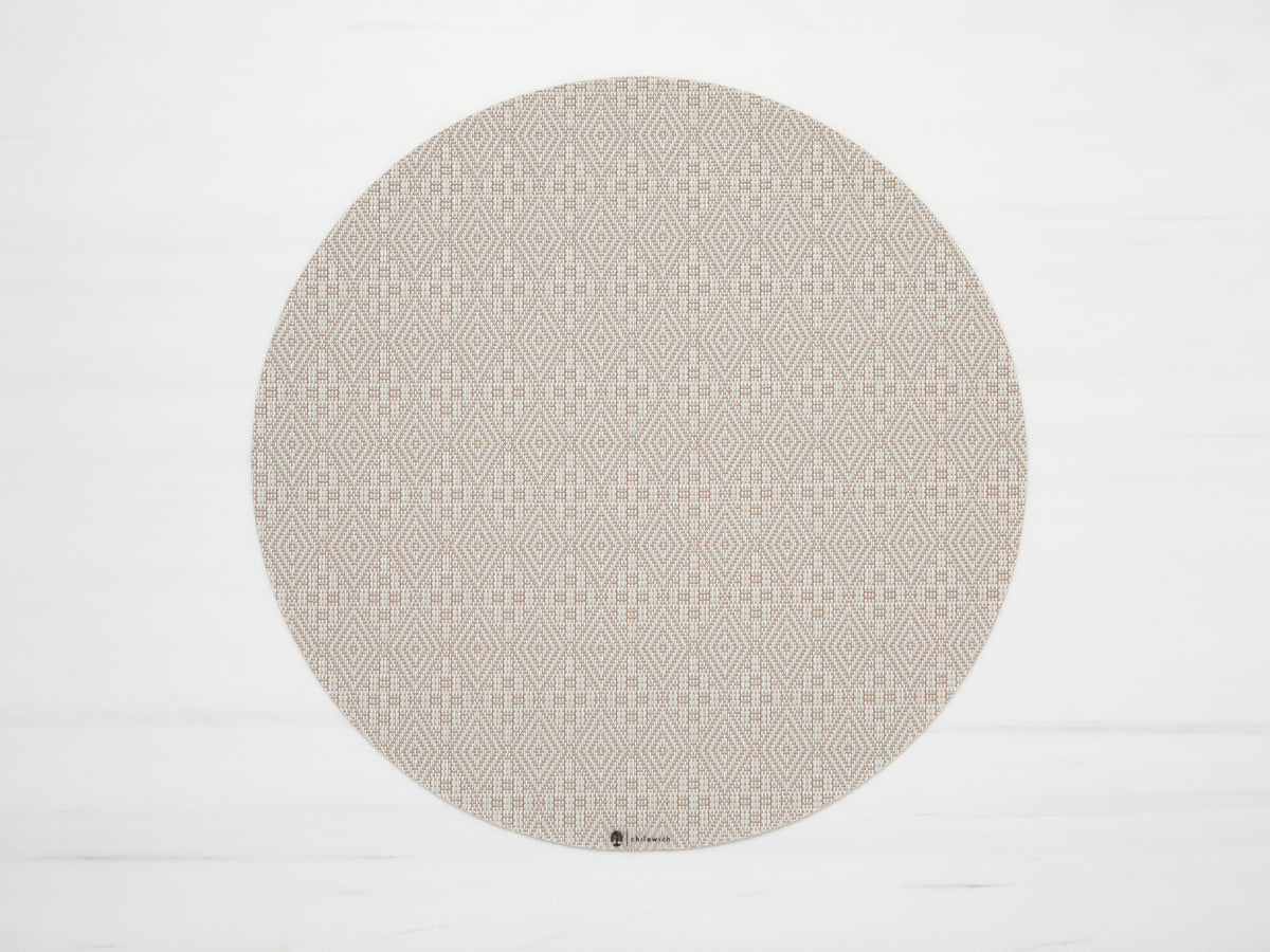 Martha Stewart x Chilewich Boxwood 15" Round Place Mats - Thumbnail 4