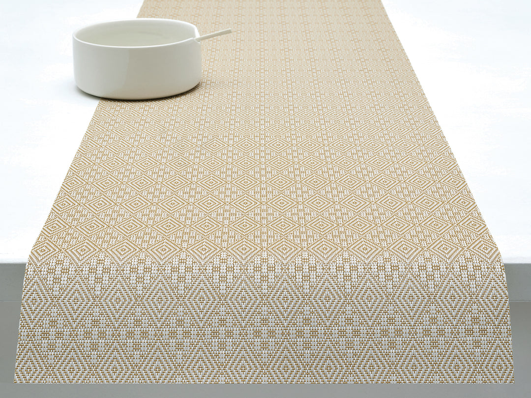 Martha Stewart x Chilewich Boxwood Table Runner (Wheat)