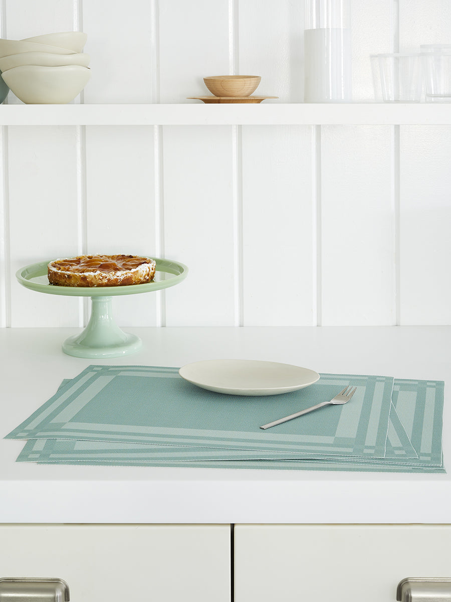 Martha Stewart x Chilewich Handkerchief Rectangle Place Mats Set/4 - Thumbnail 2