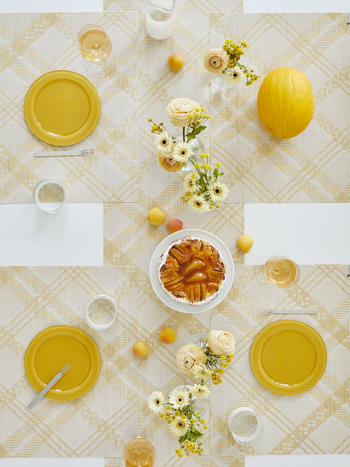 Martha Stewart x Chilewich Ribbons Table Runner (Wheat)