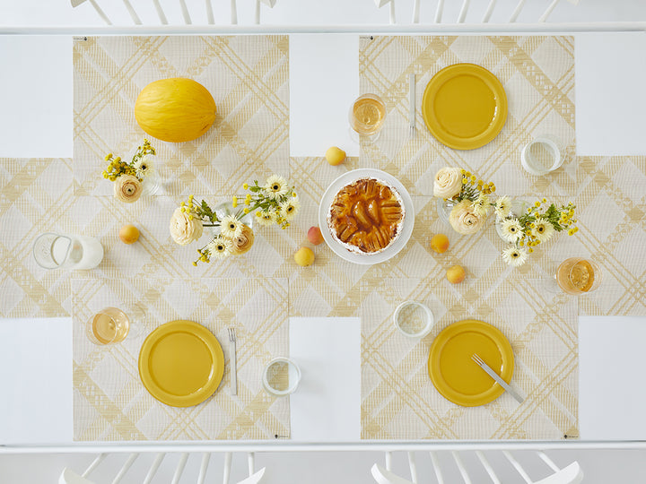 Martha Stewart x Chilewich Ribbons Table Runner (Wheat)