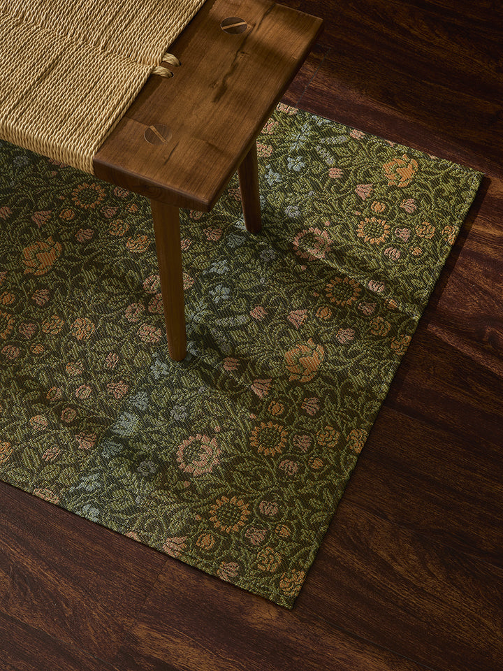 The MET x Chilewich William Morris Woven Floormat Rug