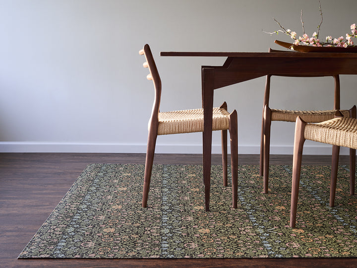The MET x Chilewich William Morris Woven Floormat Rug