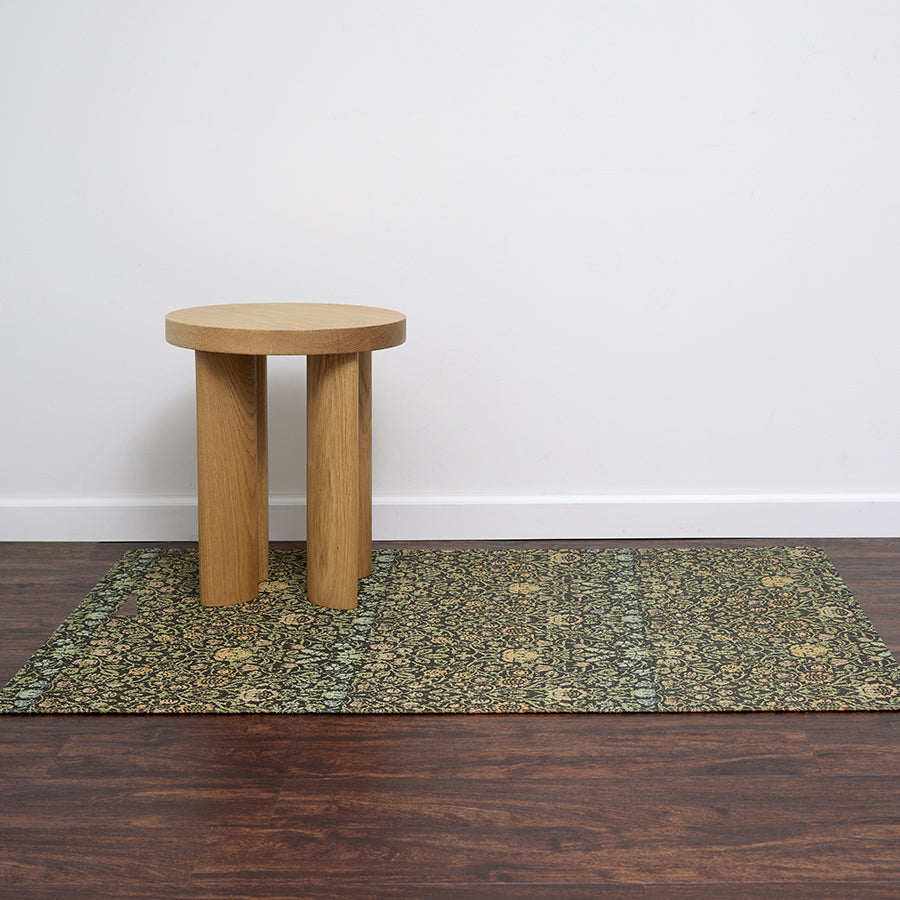 The MET x Chilewich William Morris Woven Floormat Rug
