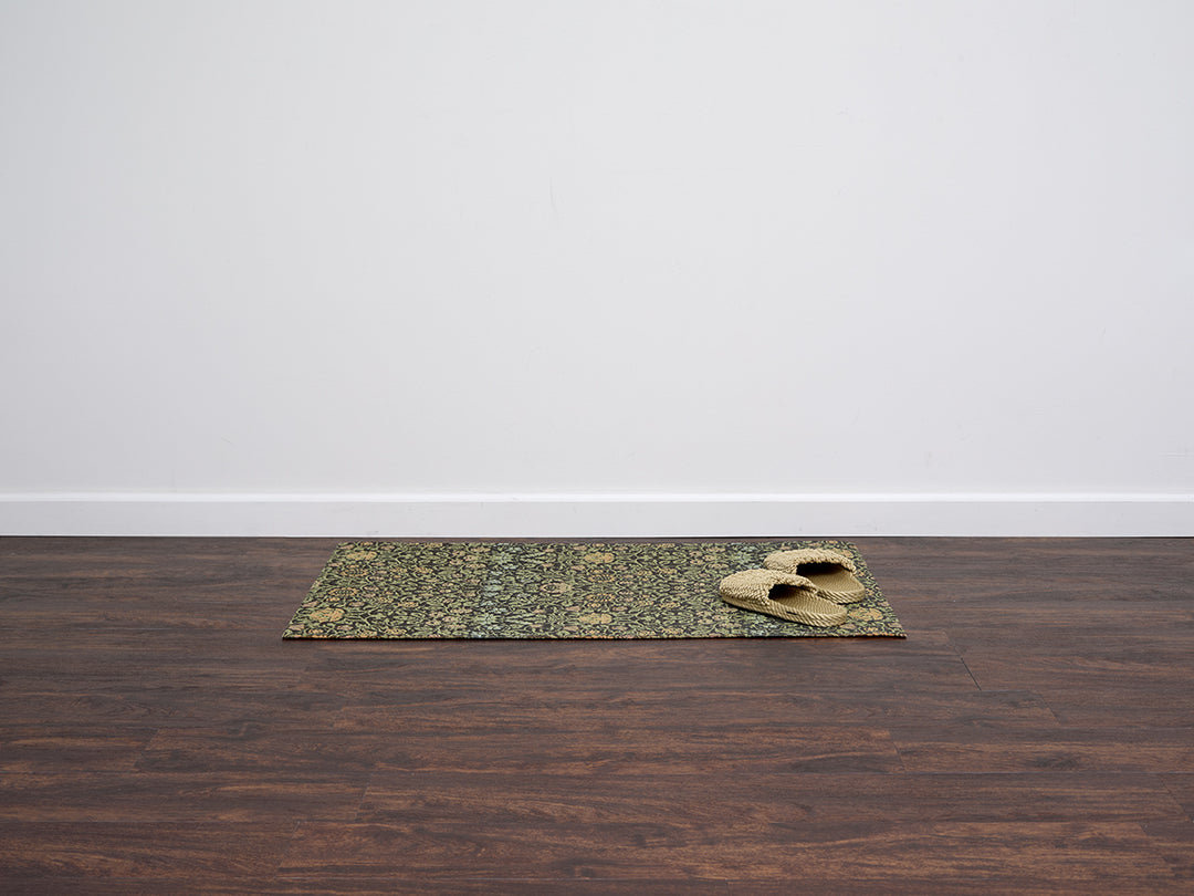 The MET x Chilewich William Morris Woven Floormat Rug