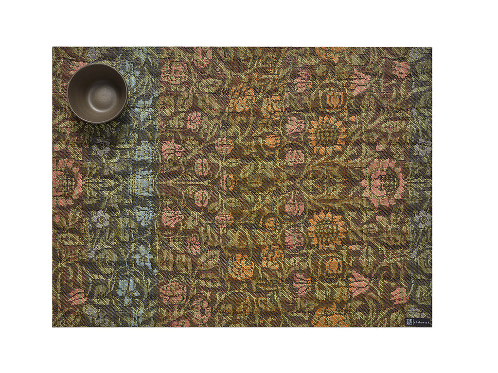 The MET x Chilewich William Morris Woven Rectangle Place Mats Set