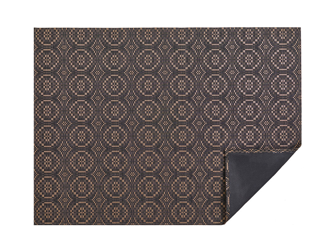 Chilewich Overshot Woven Floor Mats (Tiger Eye)