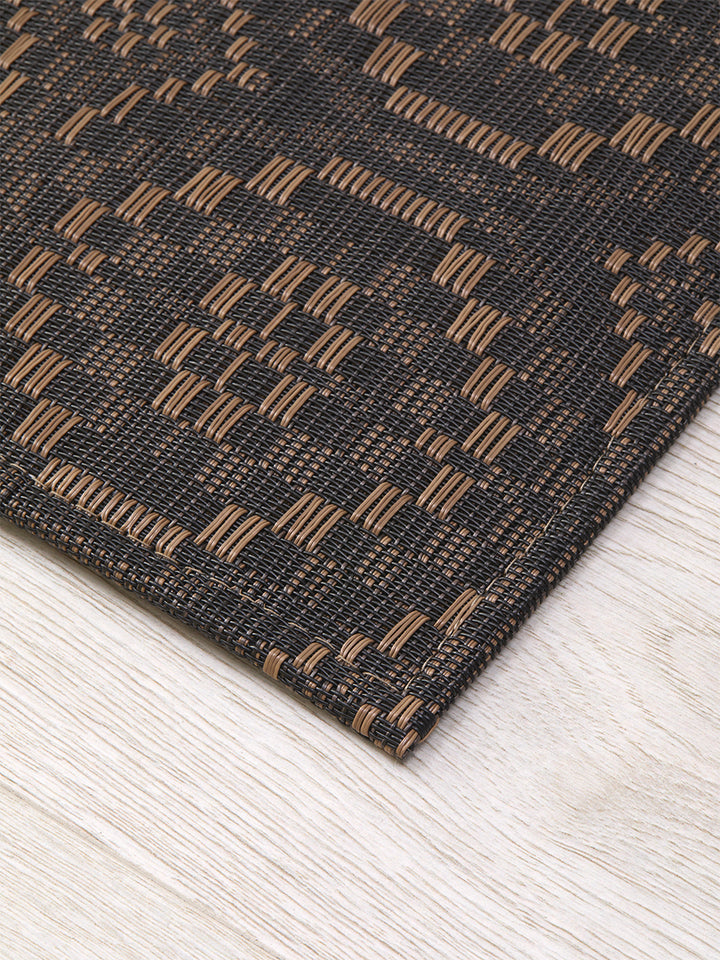 Chilewich Overshot Woven Floor Mats (Tiger Eye)
