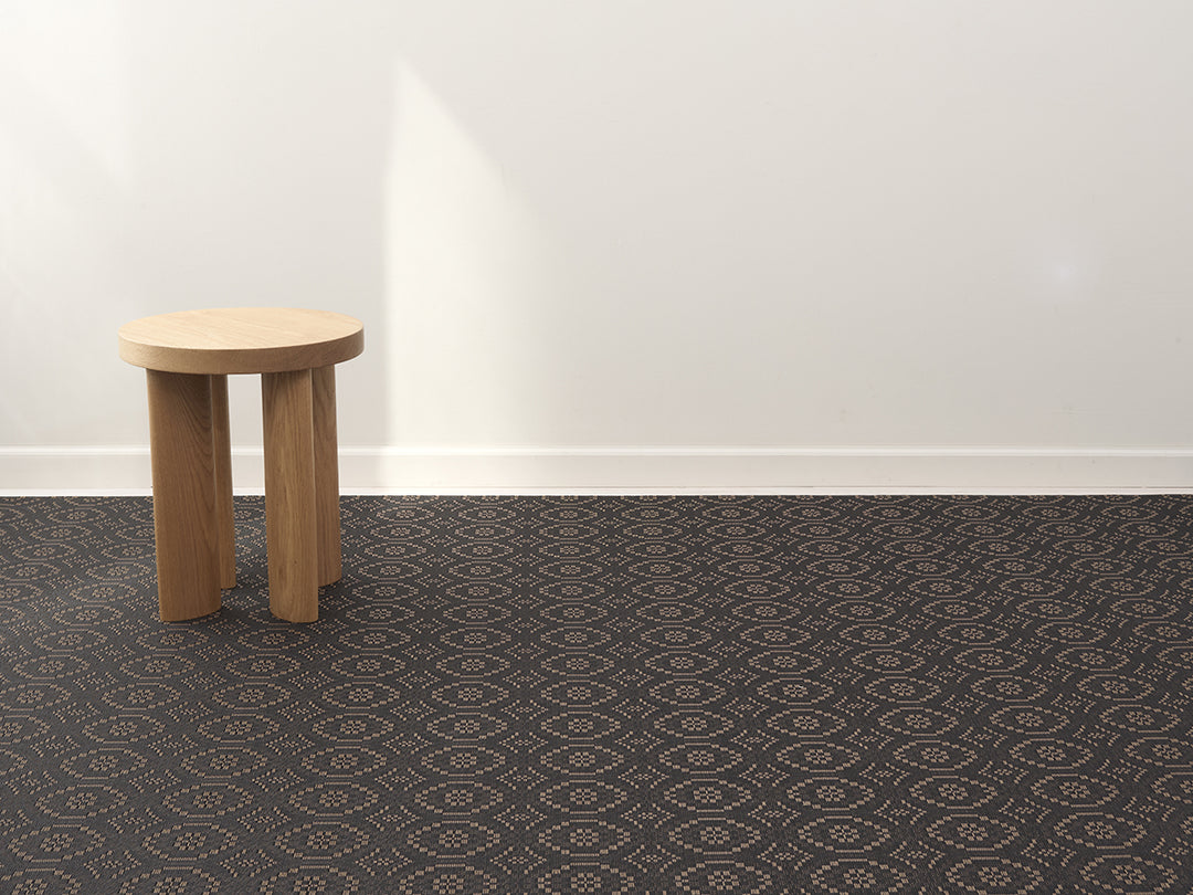 Chilewich Overshot Woven Floor Mats (Tiger Eye)