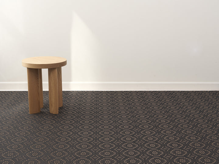 Chilewich Overshot Woven Floor Mats (Tiger Eye)