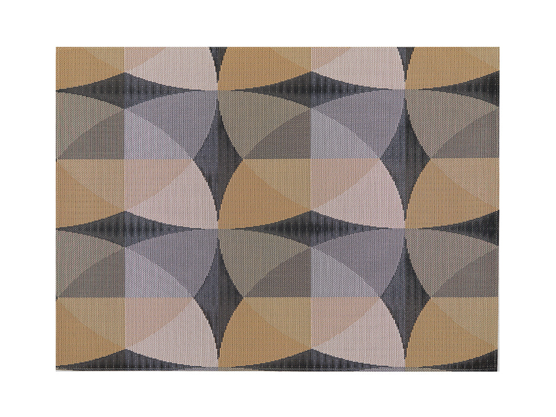 Chilewich Canopy Woven Floormat Rug (Honey)