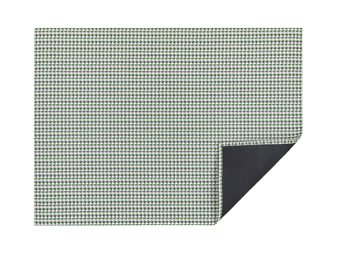 Chilewich Crane Woven Floormat Rug (Thyme)