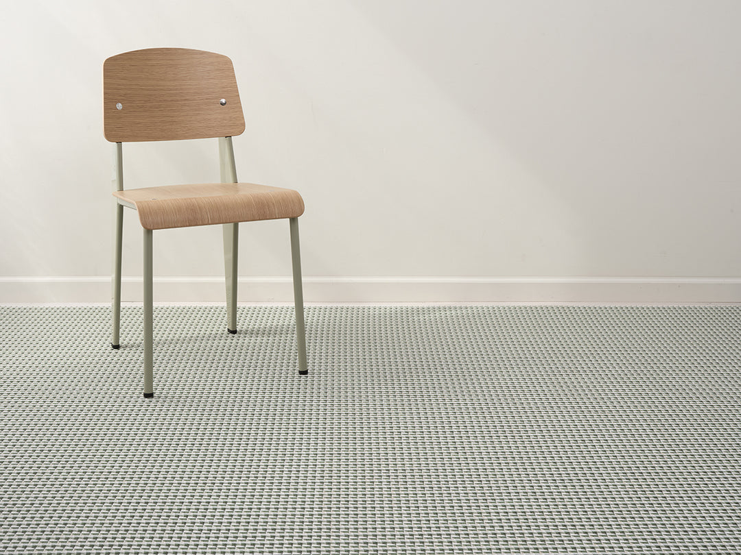 Chilewich Crane Woven Floormat Rug (Thyme)