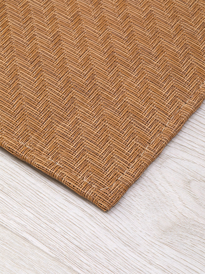 Chilewich Foxtail Woven Floormat Rug (Honey)