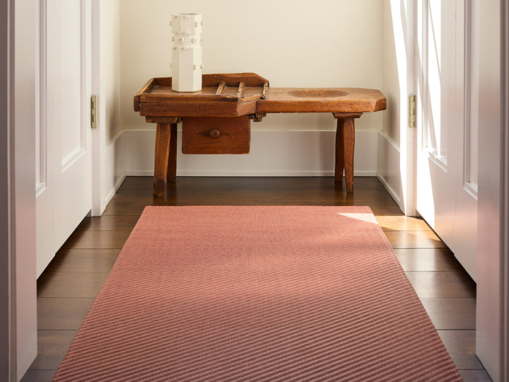 Chilewich Foxtail Woven Floormat Rug (Raspberry)